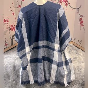 LOFT | Sweaters | Loft Navy Ruana | Poshmark